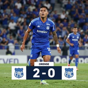 Emelec hạ Orense 2-0 trên sân khách: Kết quả không bất ngờ